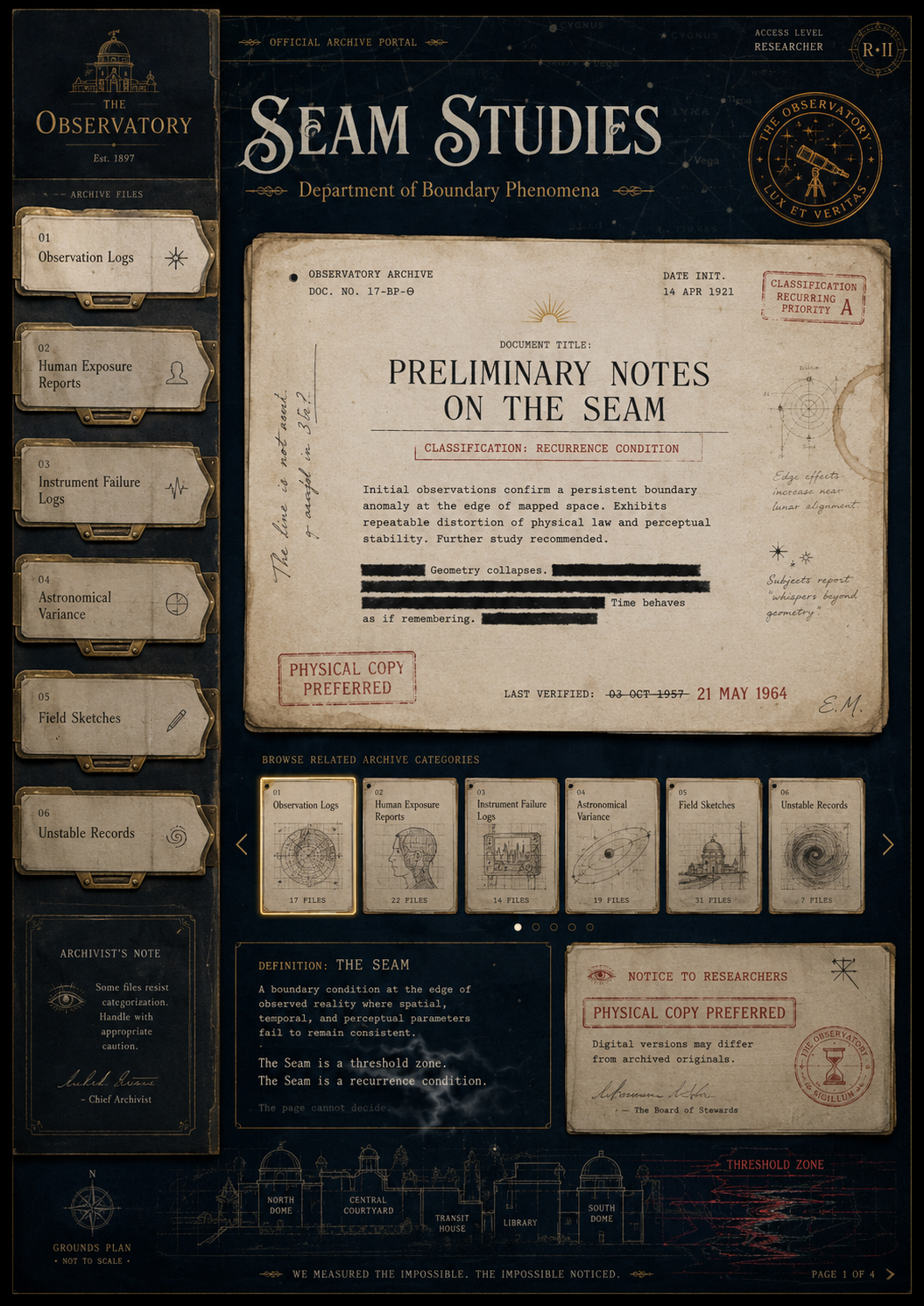 1921 field study document 1